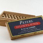 Reproduction Peters 9mm label.