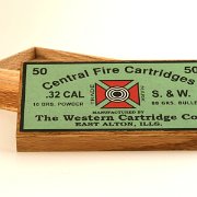 Reproduction Western .32 S&W label.